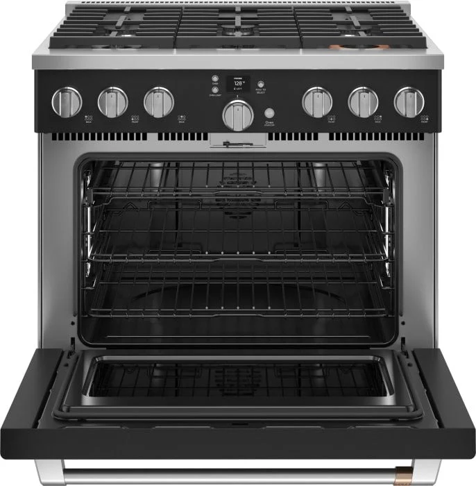 C2Y366P3TD1 - RANGES - Café - Dual Fuel - Black - Open Box - Image 3