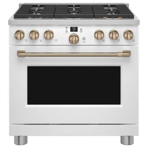 C2Y366P4TW2 - RANGES - Café - Dual Fuel - White - Open Box