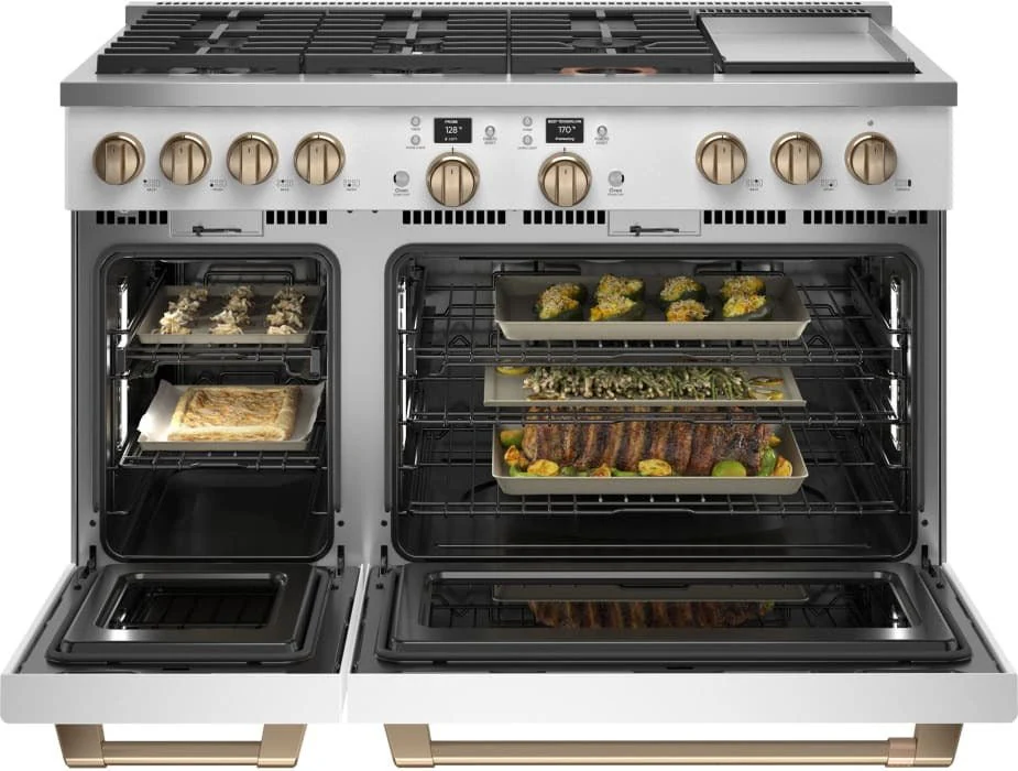 C2Y486P4TW2 - RANGES - Café - Dual Fuel - White - Open Box - Image 3