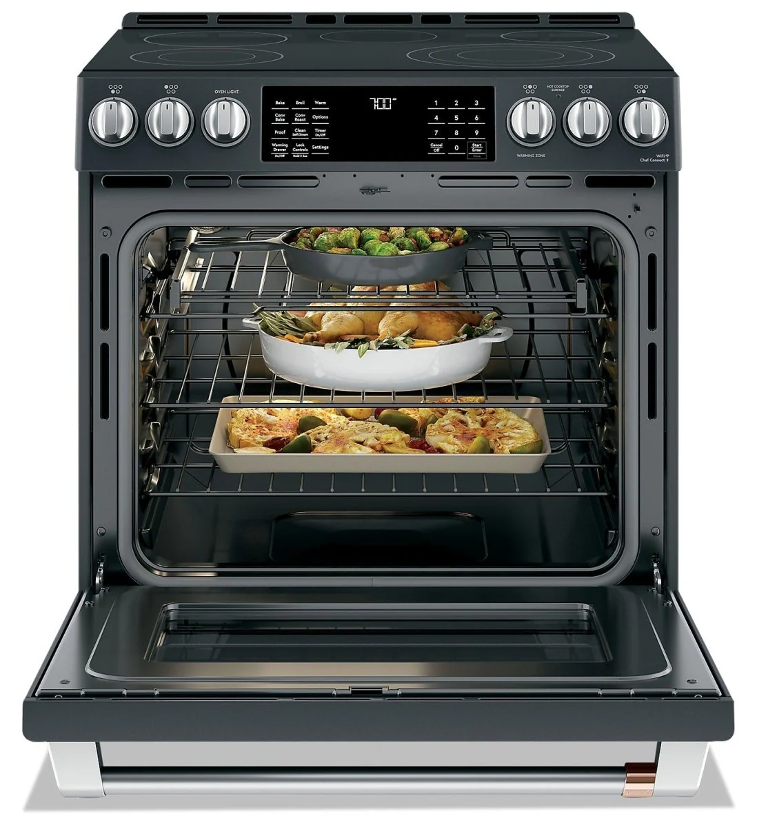 CCES700P3MD1 - RANGES - Café - Electric - Black - Open Box - Image 2