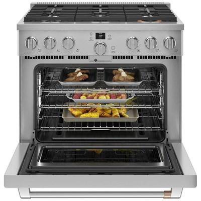 CGY366P2TS1 - RANGES - Café - Gas - Stainless Steel - Open Box - Image 3