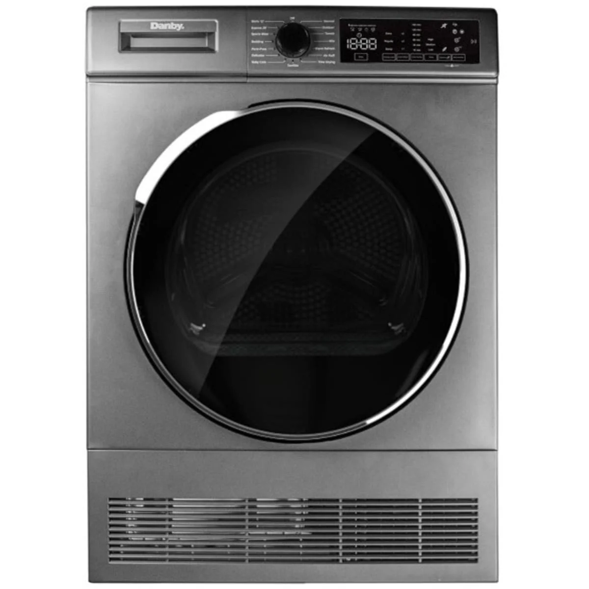 DDY040D1DSDB - DRYERS - Danby - Electric - Silver - Open Box