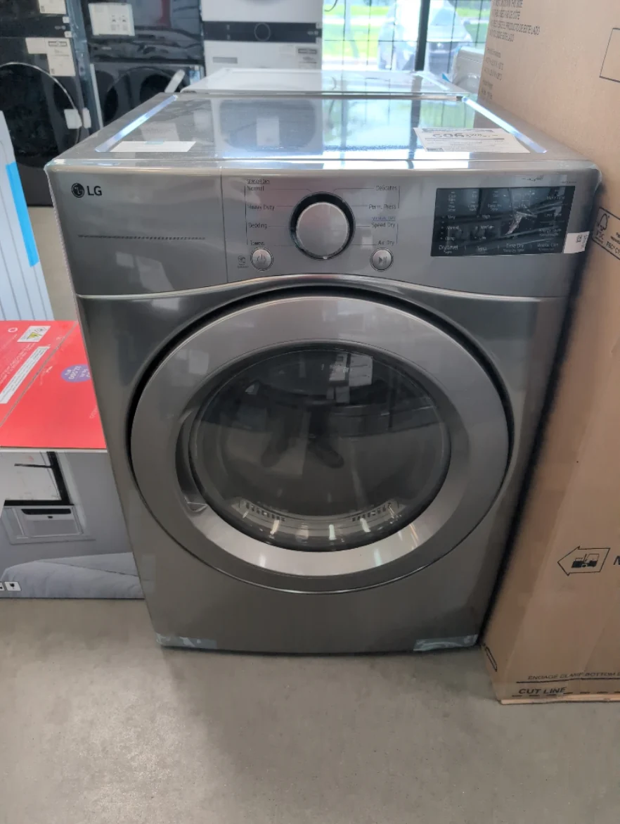 DLE3400V - DRYERS - LG - Electric - Stainless Steel - Open Box - Image 2