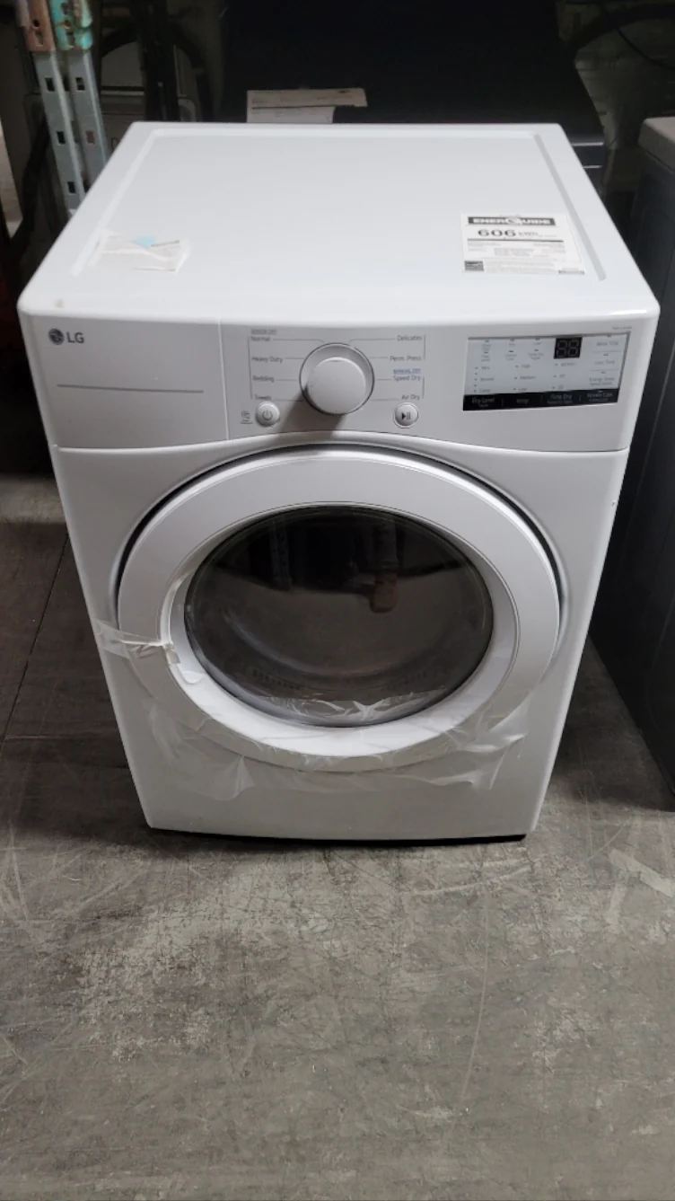 DLE3400W - DRYERS - LG - Electric - White - Open Box - Image 2