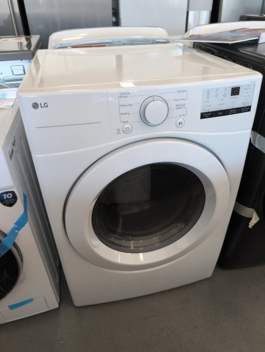 DLE3400W - DRYERS - LG - Electric - White - Open Box - Image 2