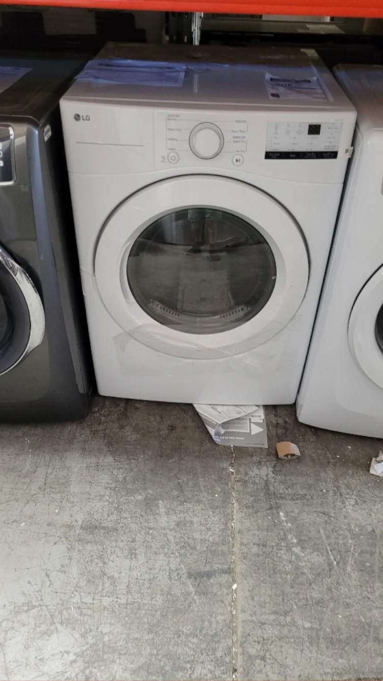DLE3400W - DRYERS - LG - Electric - White - Open Box - Image 2