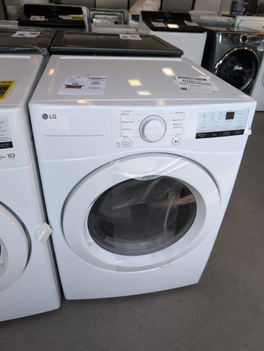 DLE3400W - DRYERS - LG - Electric - White - Open Box - Image 2