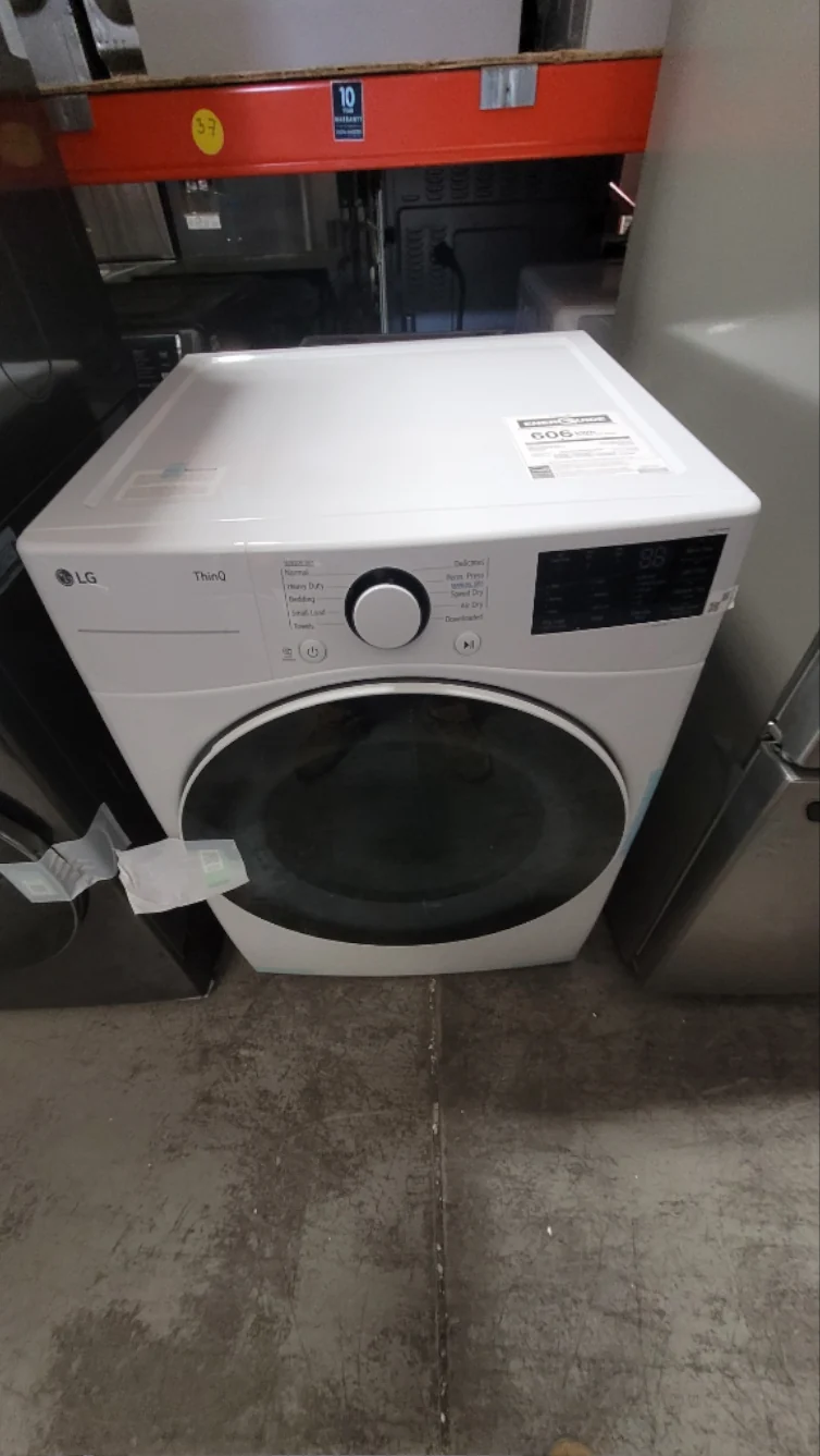 DLE3600W - DRYERS - LG - Electric - White - Open Box - Image 2