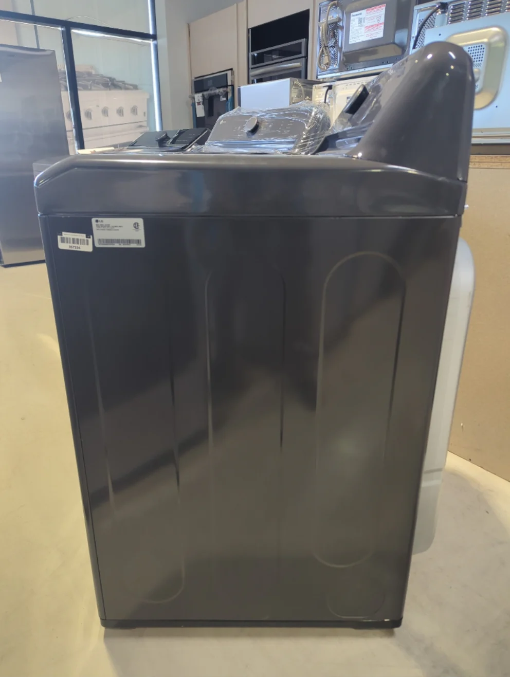 DLE6100M - DRYERS - LG - Electric - Chrome Shadow - Open Box - Image 3