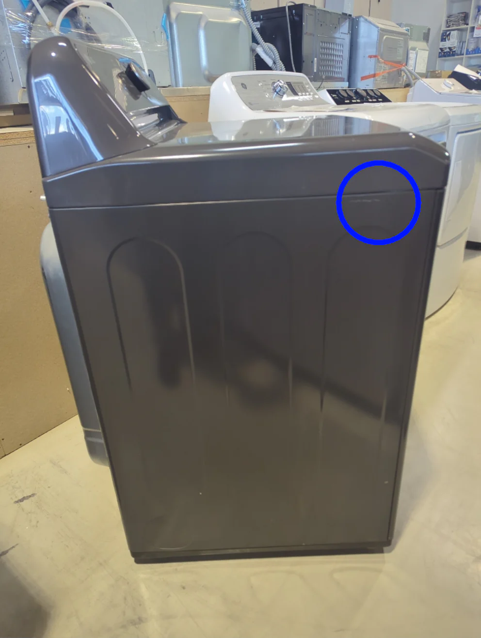 DLE6100M - DRYERS - LG - Electric - Chrome Shadow - Open Box - Image 4