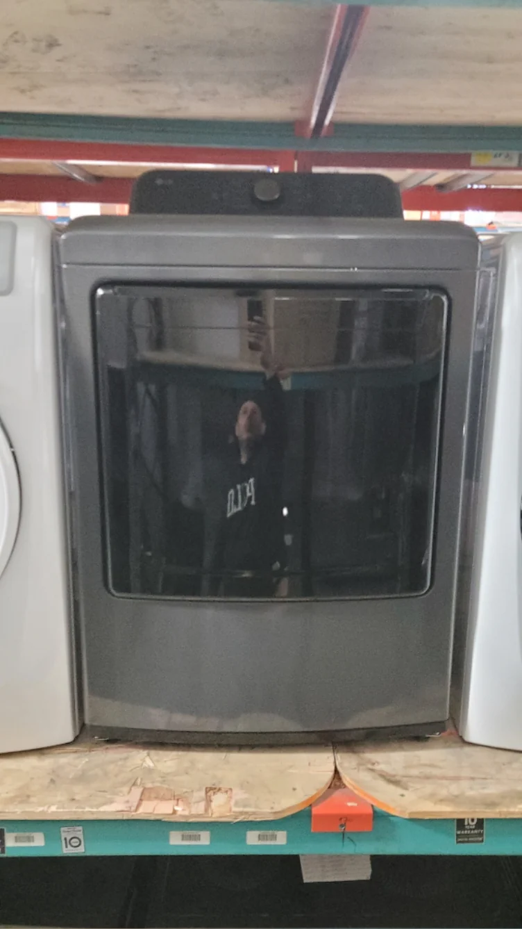 DLE6100M - DRYERS - LG - Electric - Chrome Shadow - Open Box - Image 2