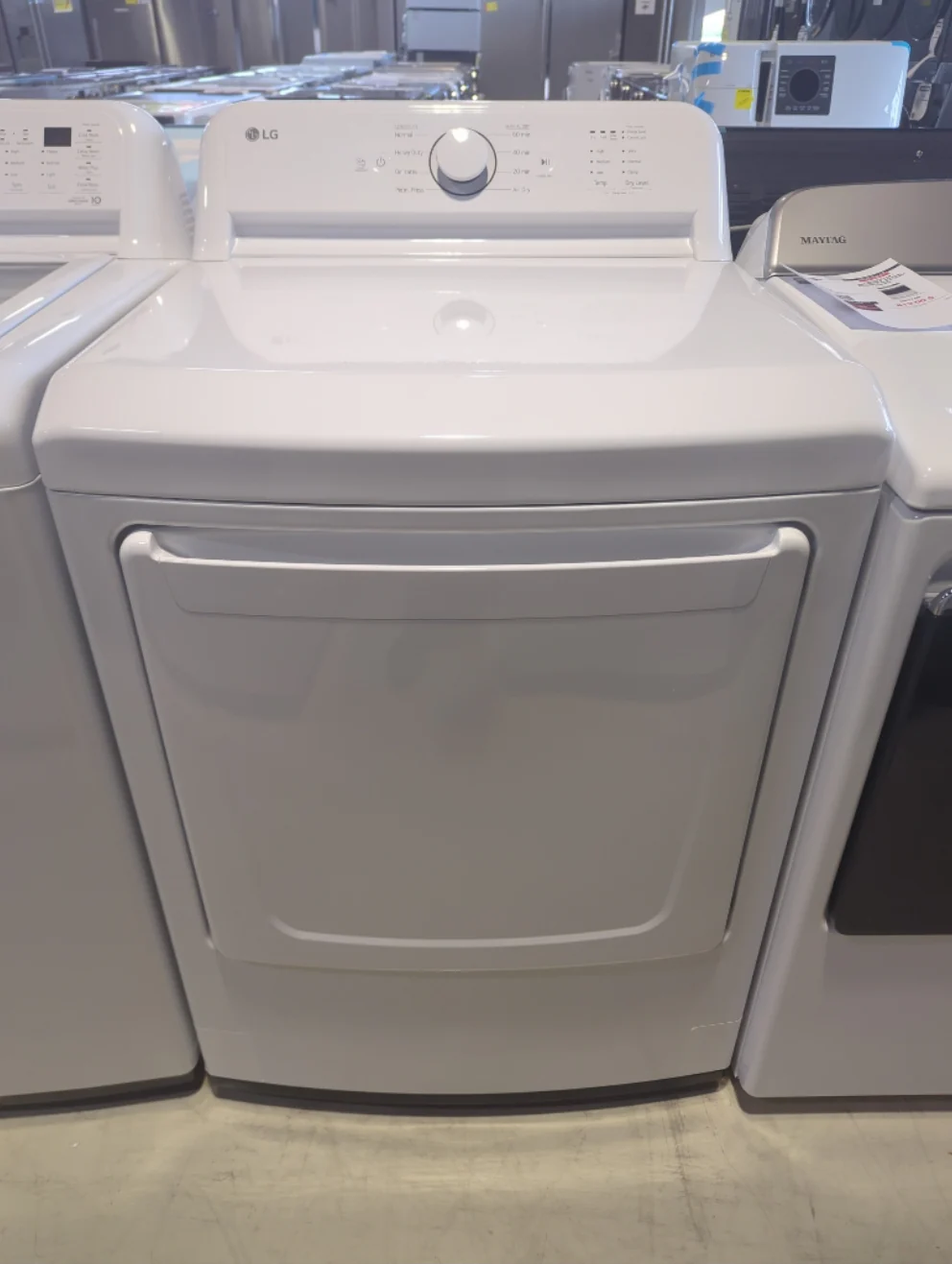 DLE6100W - DRYERS - LG - Electric - White - Open Box - Image 2