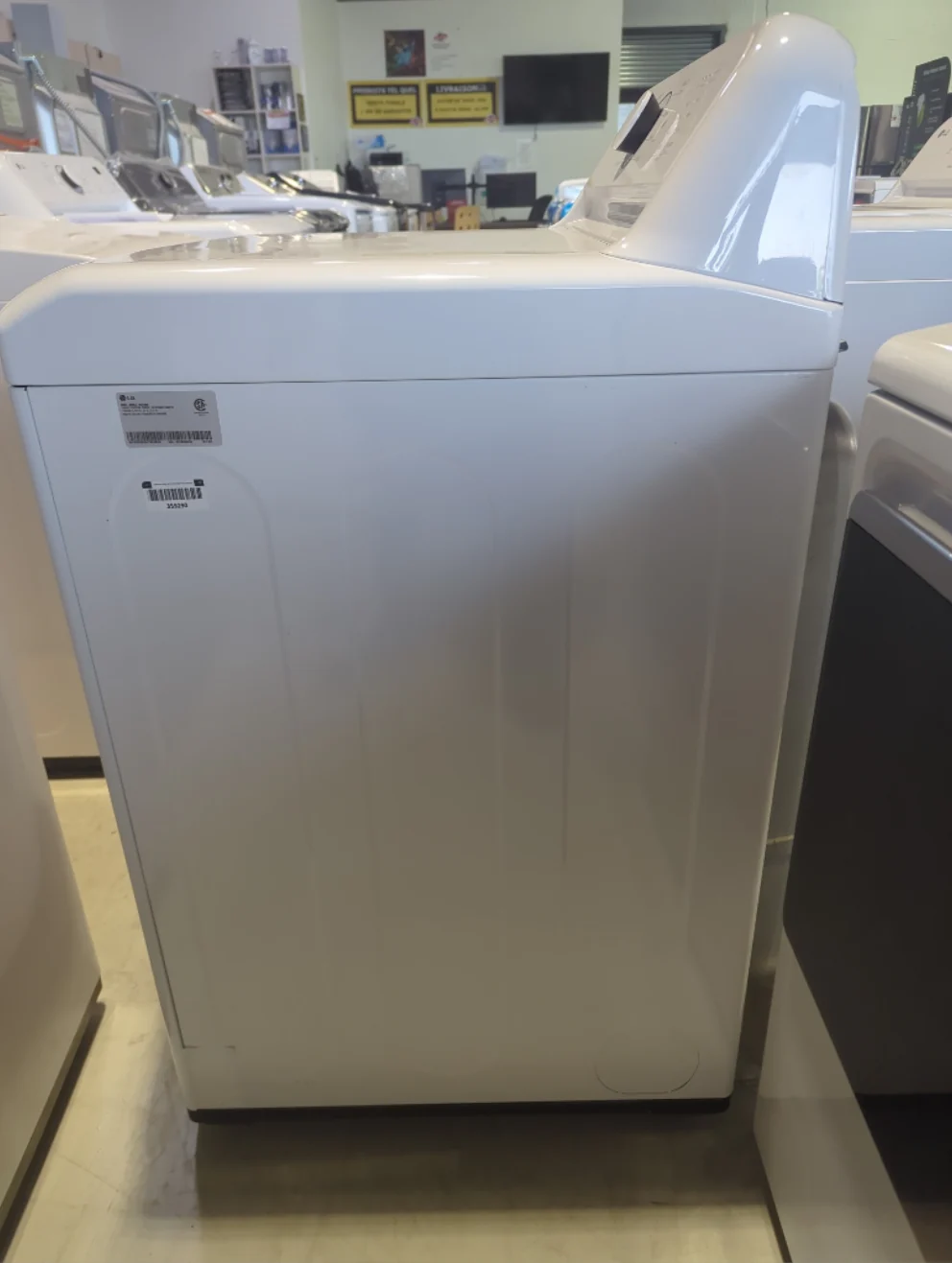 DLE6100W - DRYERS - LG - Electric - White - Open Box - Image 3