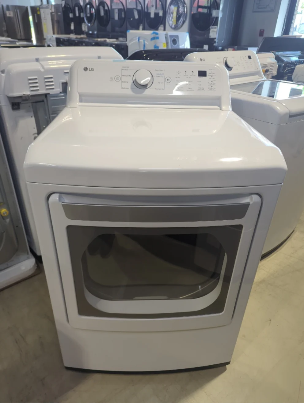 DLE7010W - DRYERS - LG - Electric - White - Open Box - Image 2