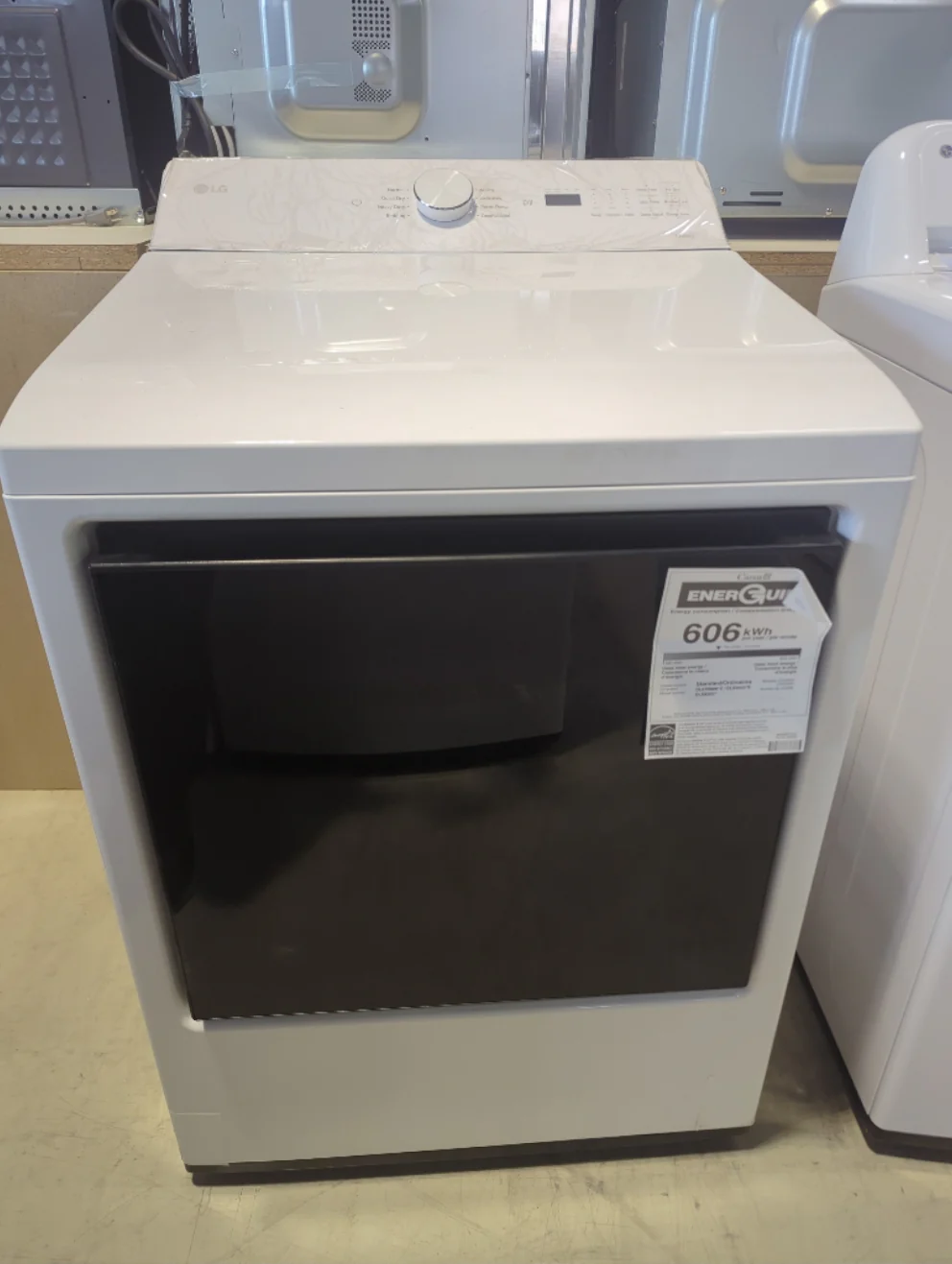 DLE8200W - DRYERS - LG - Electric - White - Open Box - Image 2
