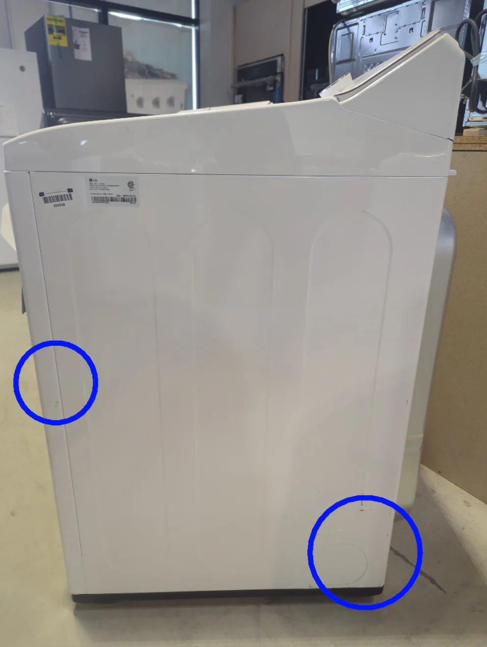 DLE8200W - DRYERS - LG - Electric - White - Open Box - Image 4