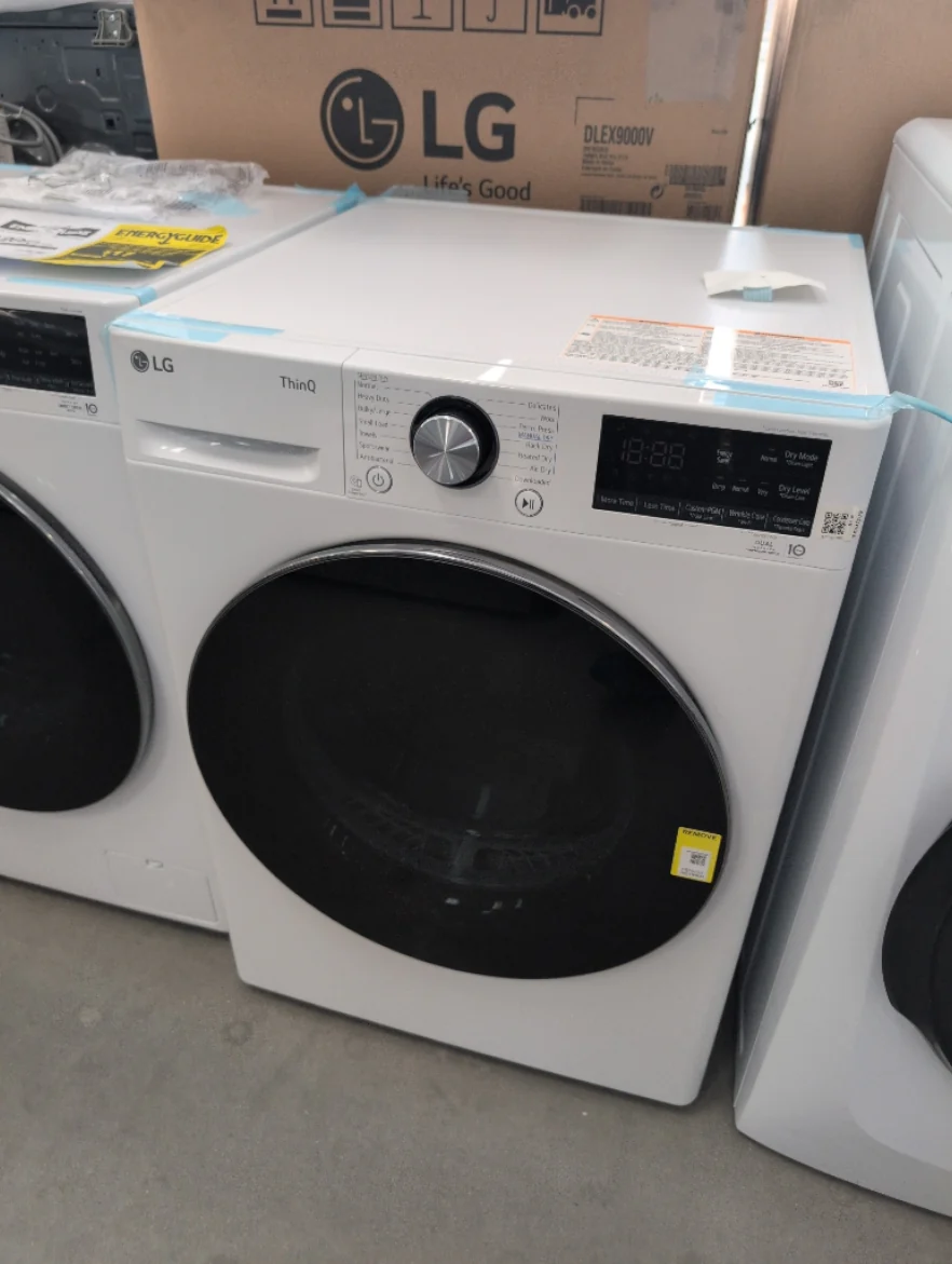 DLHC1455W - DRYERS - LG - Electric - White - Open Box - Image 2