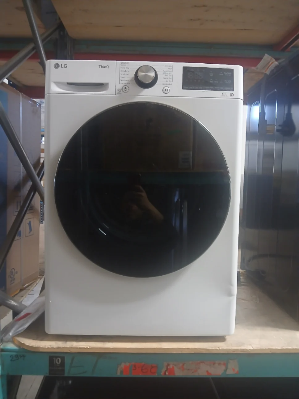 DLHC1455W - DRYERS - LG - Electric - White - Open Box - Image 2