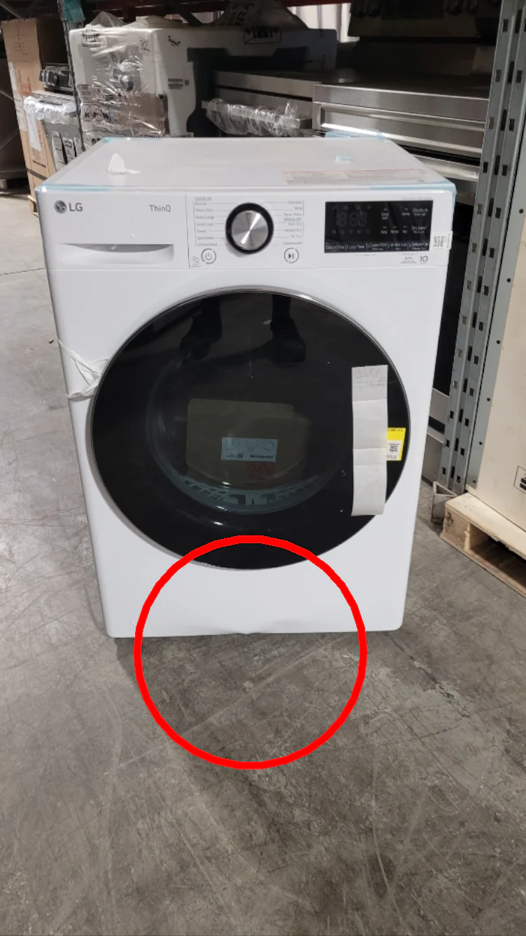 DLHC1455W - DRYERS - LG - Electric - White - Open Box - Image 2