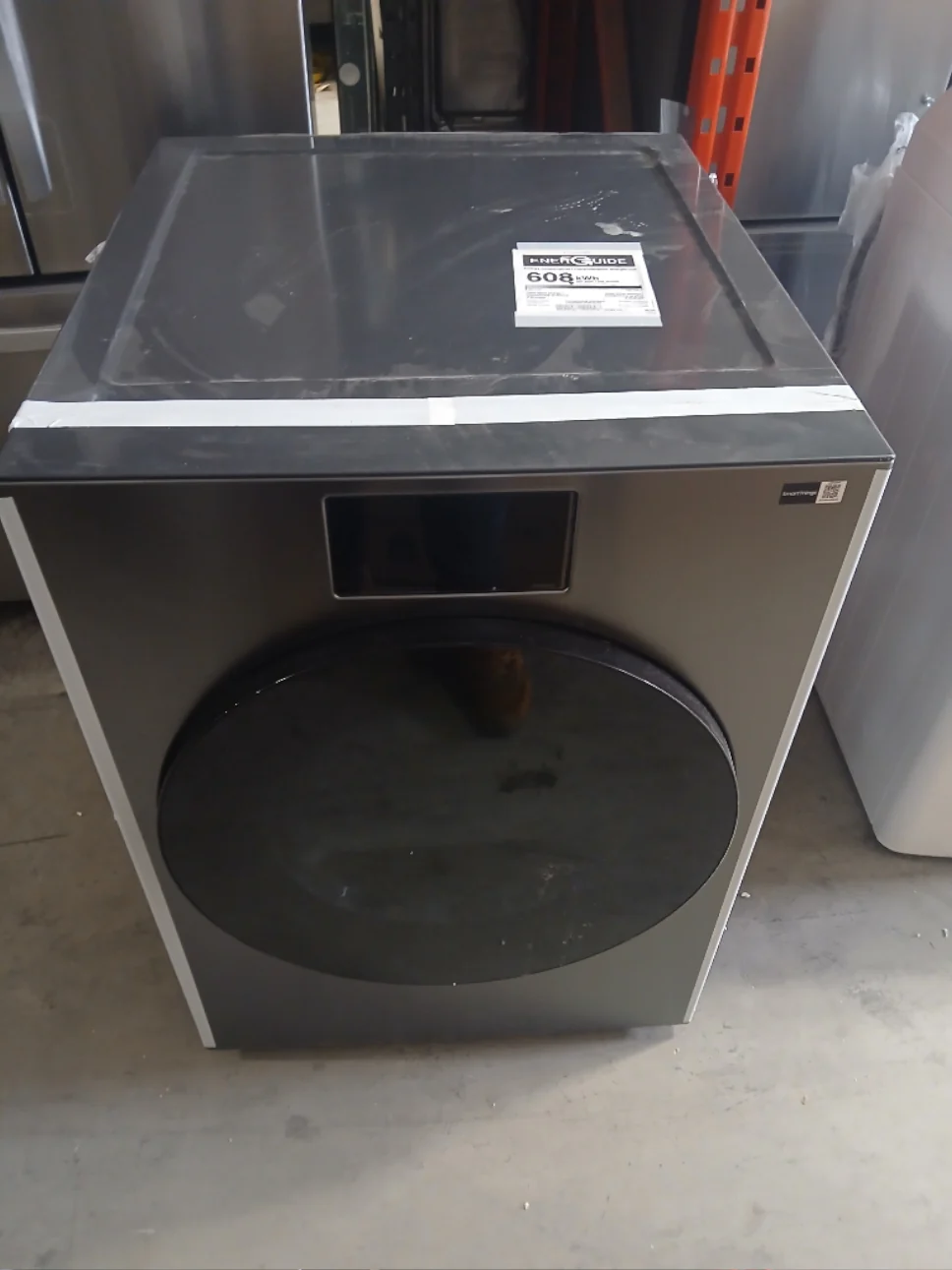 DV90F53AESAC - DRYERS - Samsung - Electric - Grey - Open Box - Image 3