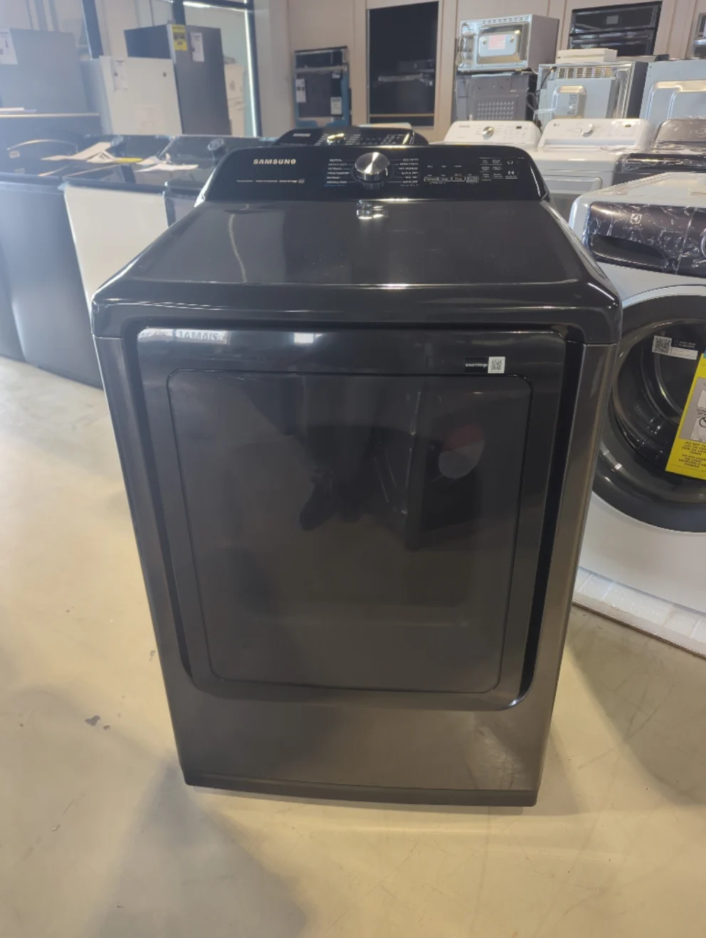 DVE50A5405V - DRYERS - Samsung - Electric - Black Stainless - Open Box - Image 2