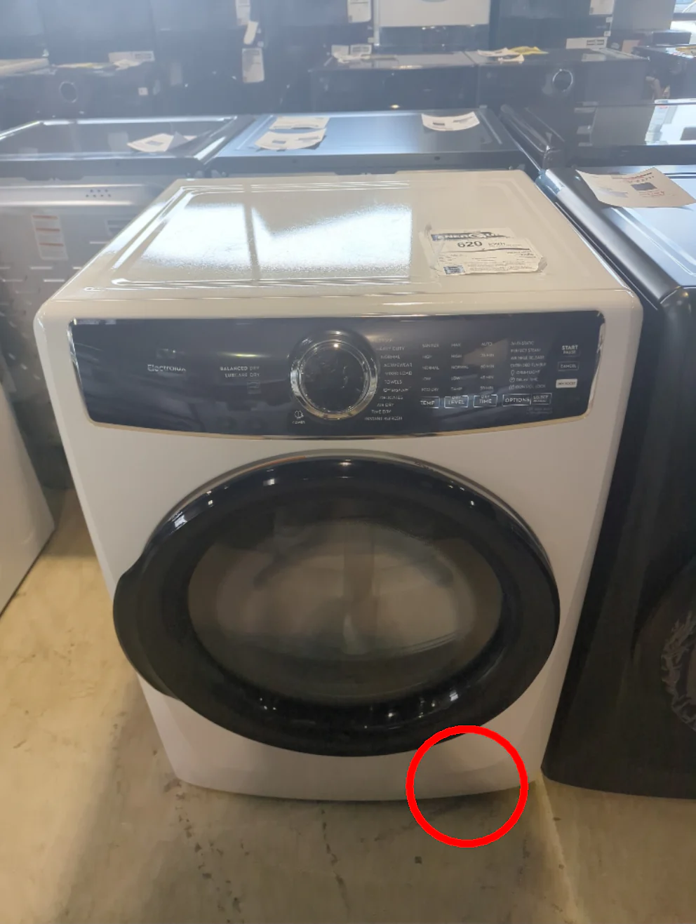 ELFE762CBW - DRYERS - Electrolux - Electric - White - Open Box - Image 2