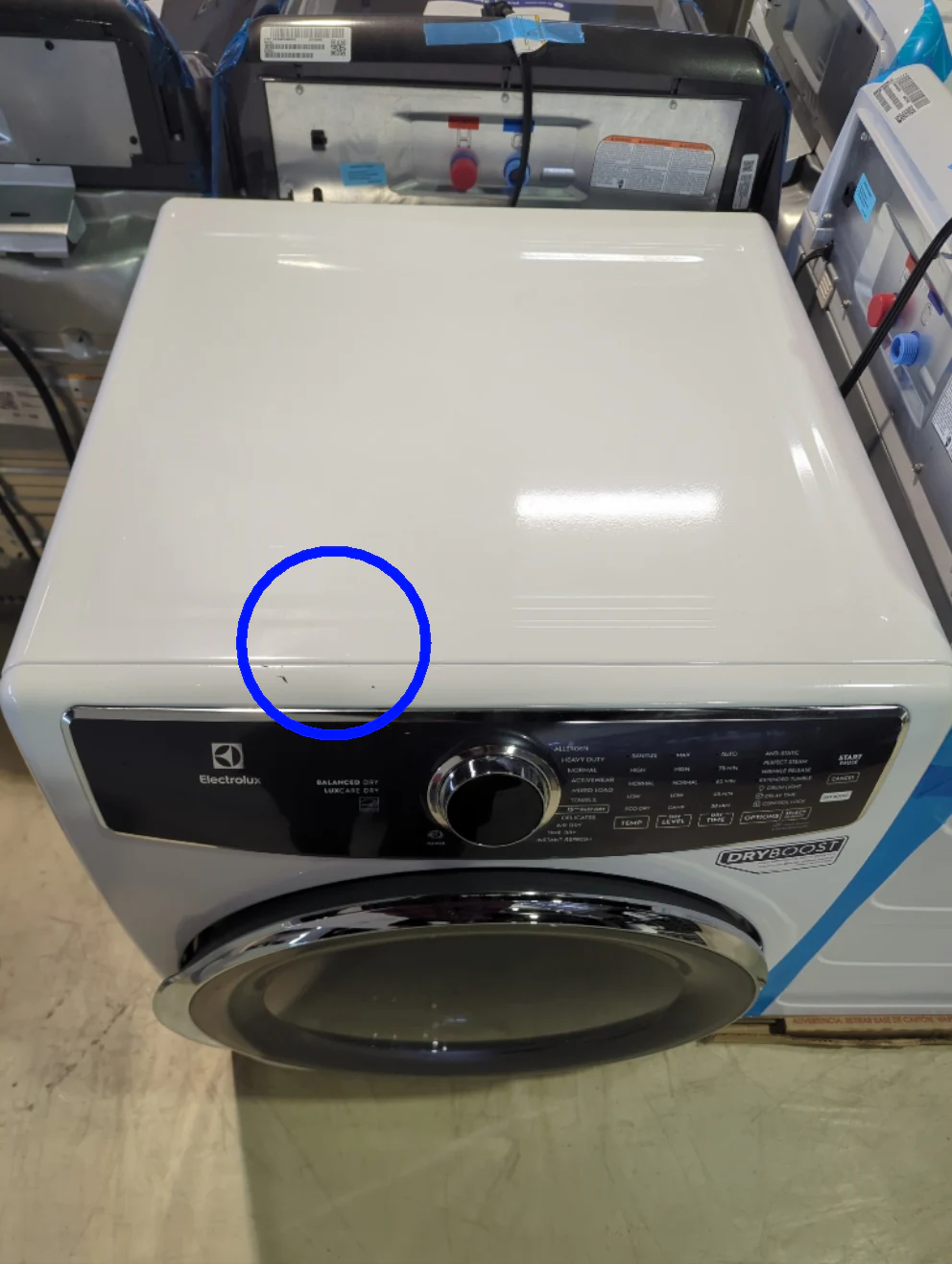 ELFE763CAW - DRYERS - Electrolux - Electric - White - Open Box - Image 3