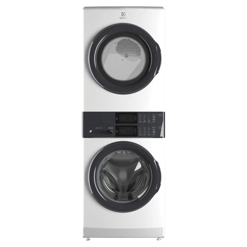 ELTE730CAW - LAUNDRY CENTERS - Electrolux - Stacked Washer/Dryer - Electric - White - Open Box