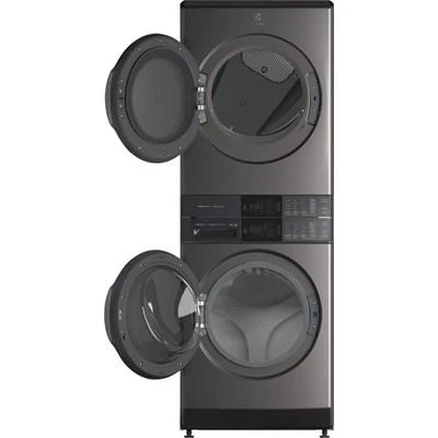 ELTE760CAT - LAUNDRY CENTERS - Electrolux - Stacked Washer/Dryer - Electric - Titanium - Open Box - Image 6