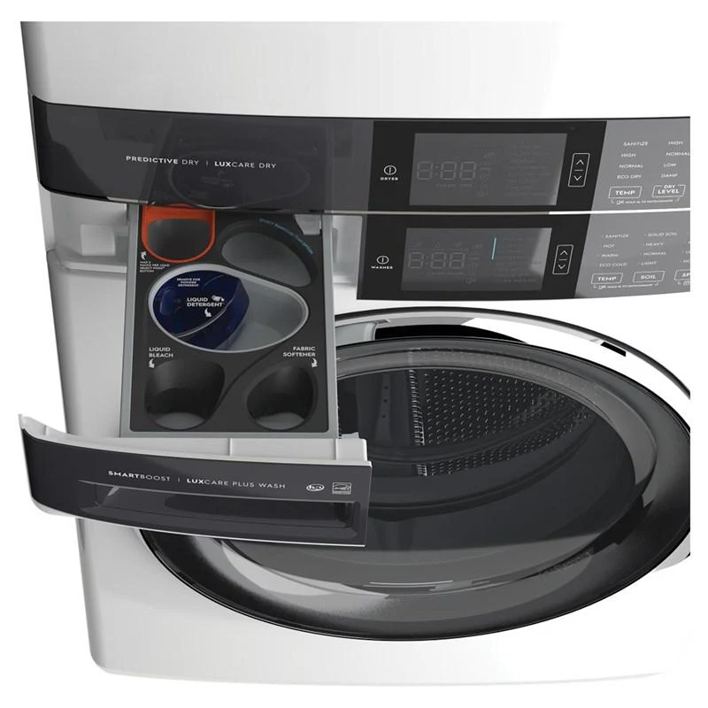 ELTE760CAW - LAUNDRY CENTERS - Electrolux - Stacked Washer/Dryer - Electric - White - Open Box - Image 6