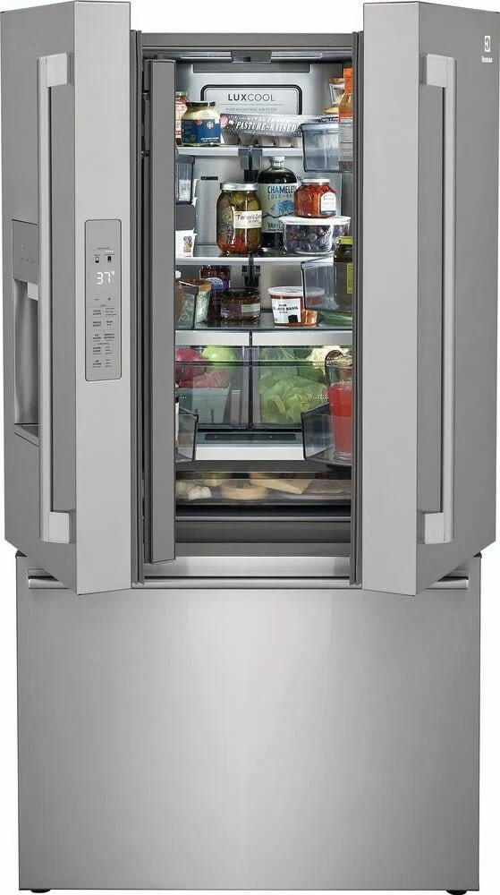 ERFC2393AS - REFRIGERATORS - Electrolux - French 3-Door - Stainless Steel - Open Box - Image 3