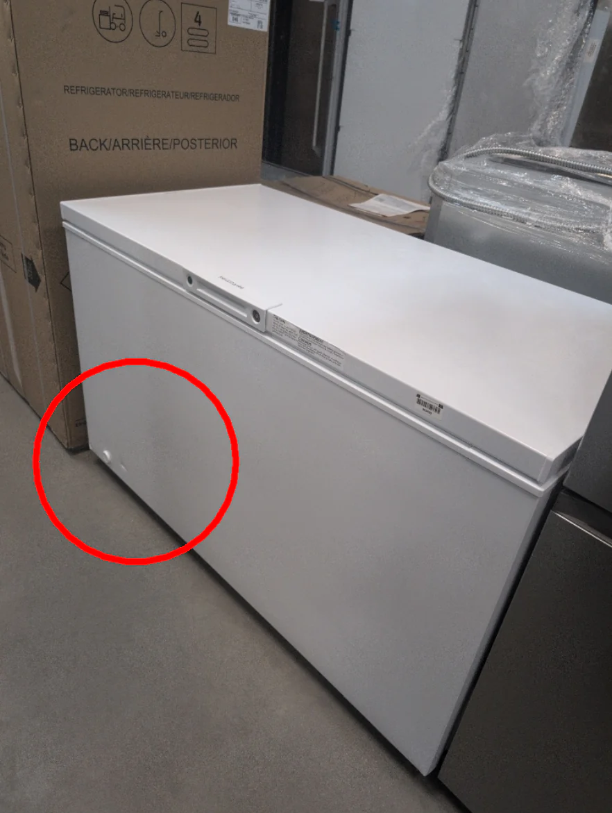 FFCL1542AW - FREEZERS - Frigidaire - White - Open Box - Image 4