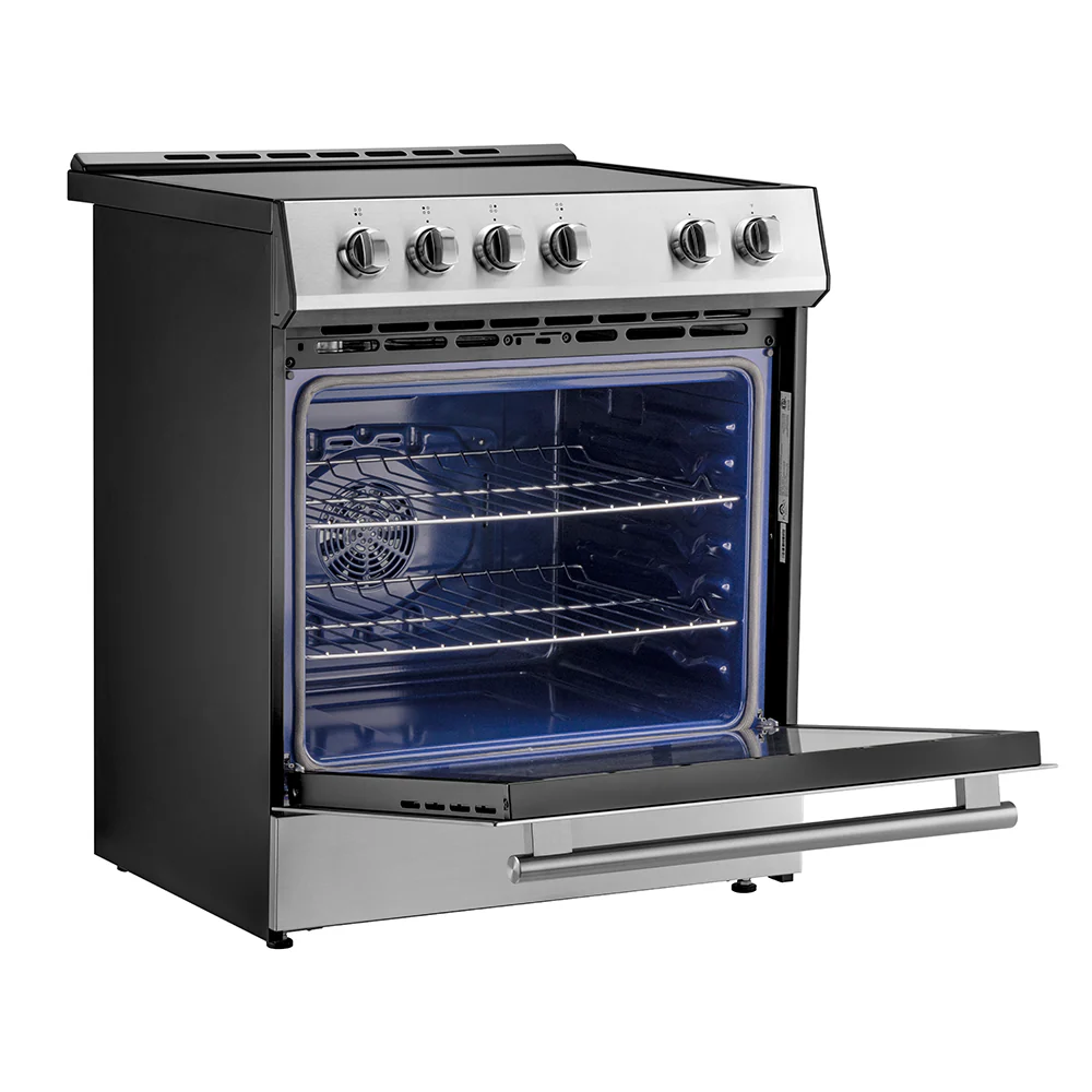 FORNO 2-Piece SS Kitchen Bundle - 30" Induction Range and 31" Bottom Freezer Refrigerator - Image 18