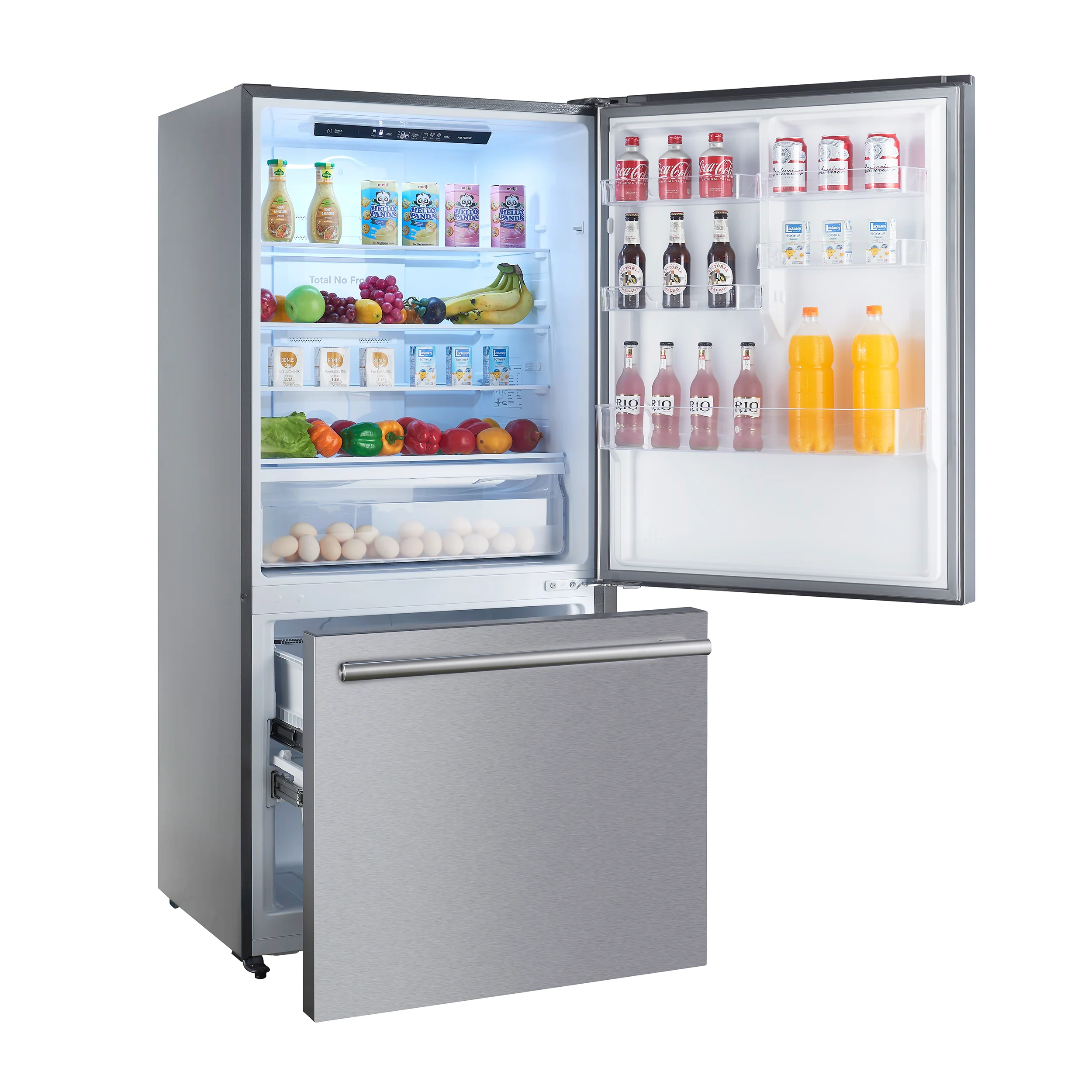 FORNO 2-Piece SS Kitchen Bundle - 30" Electric Range and 31" Bottom Freezer Refrigerator - Image 6