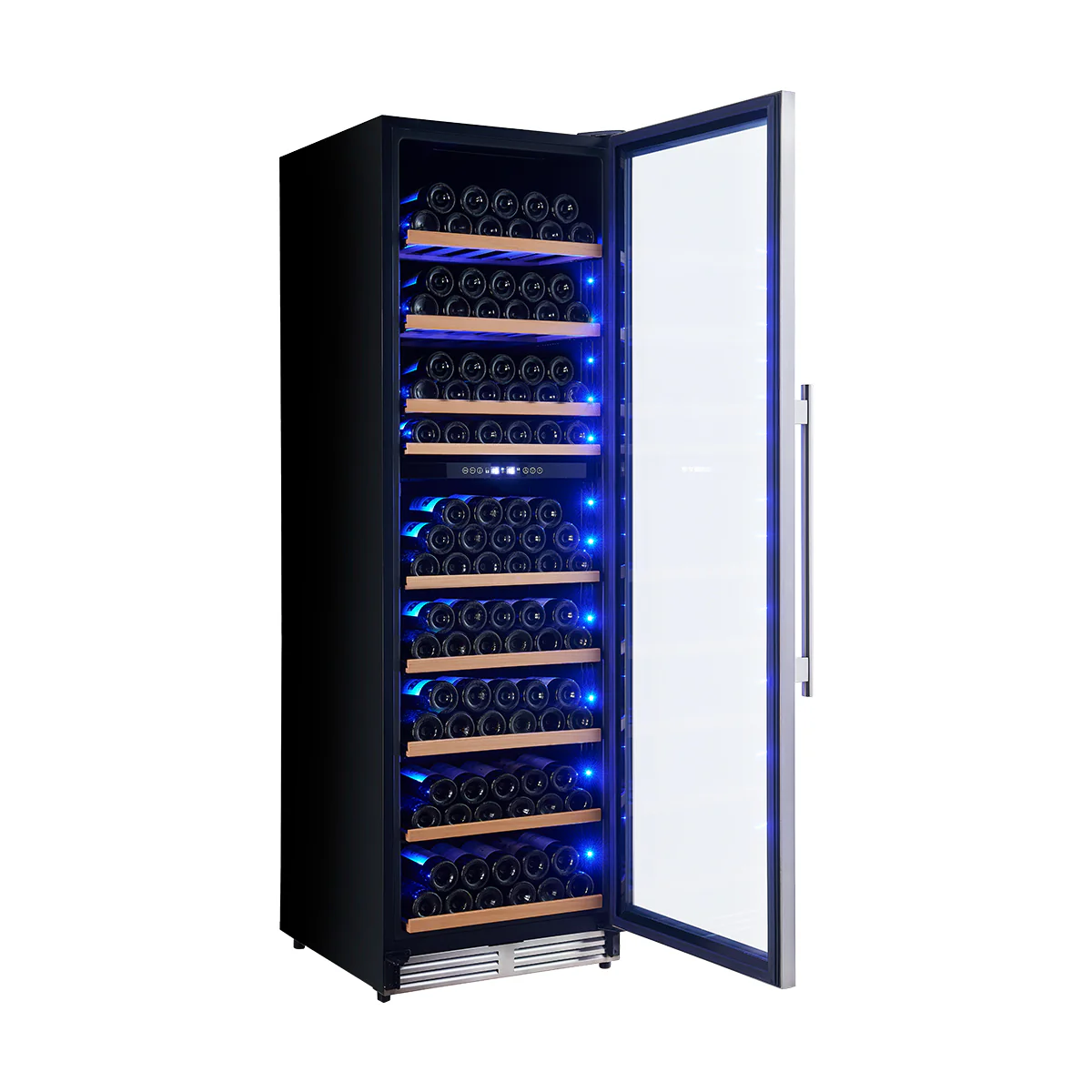 Forno Avellino 24-Inch Dual Zone Wine Cooler, 16 cu.ft, Adjustable Temperature Zones, Stainless Steel - Image 4