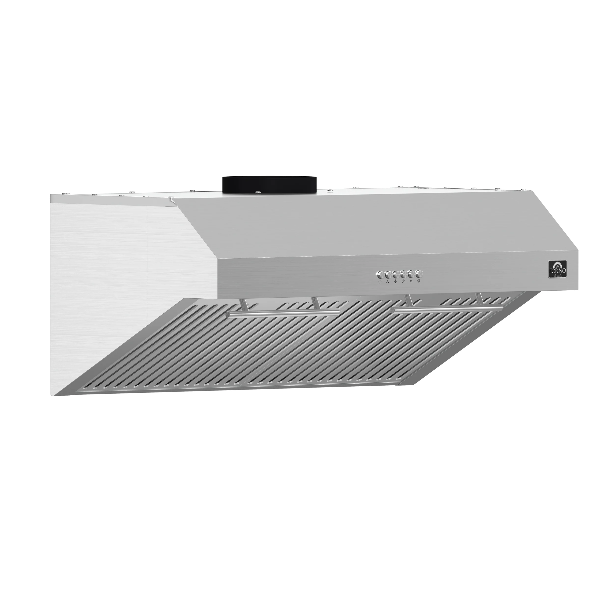 Forno Bari Espresso 30-Inch Under Cabinet Range Hood, Stainless Steel, 600 CFM, LED Lighting, Dishwasher-Safe Baffle Filters, 3-Speed Fan Control - Image 4