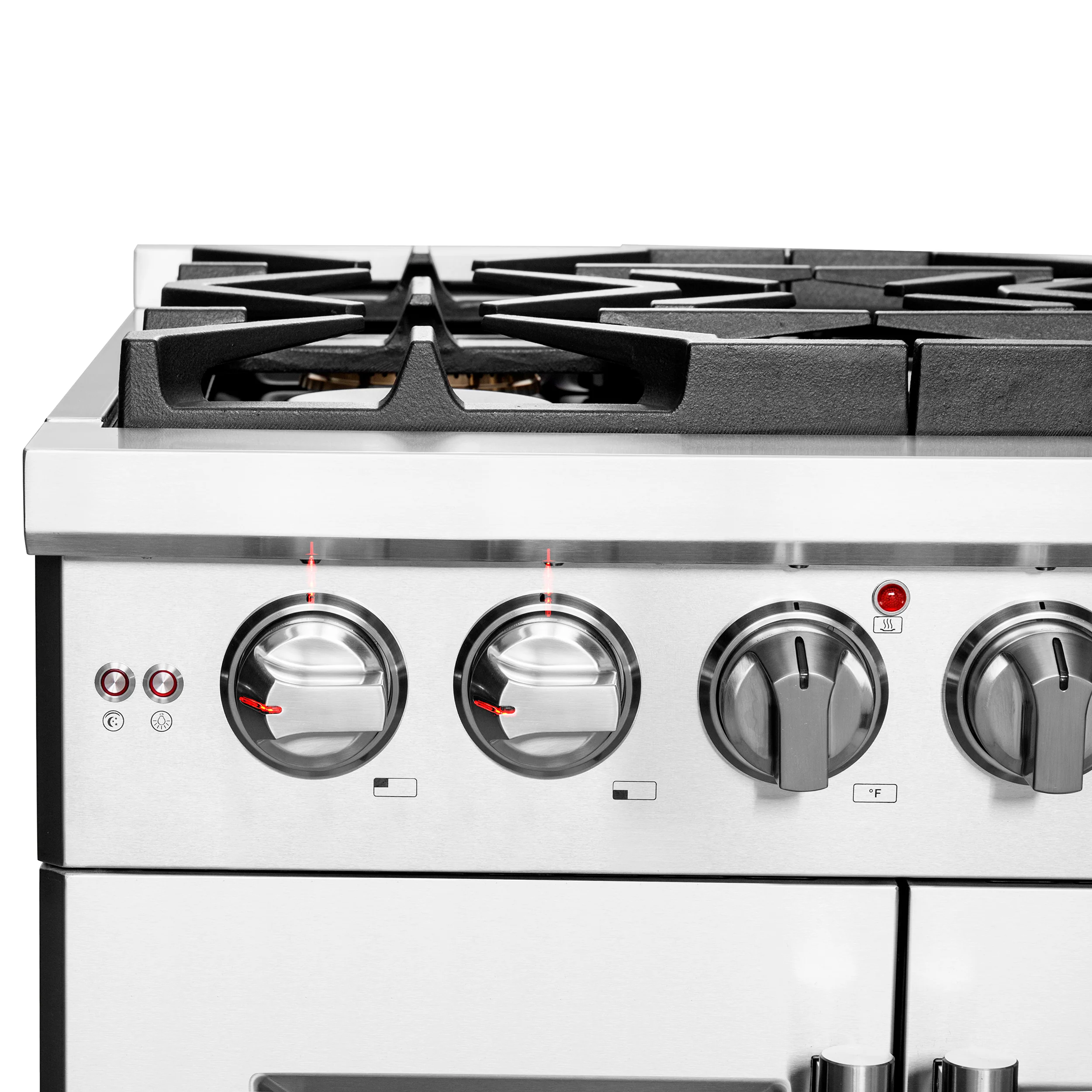 Forno Capriasca 30-Inch Freestanding French Door Gas Range, 4 Burners, Convection Oven, Energy Efficient - Image 13