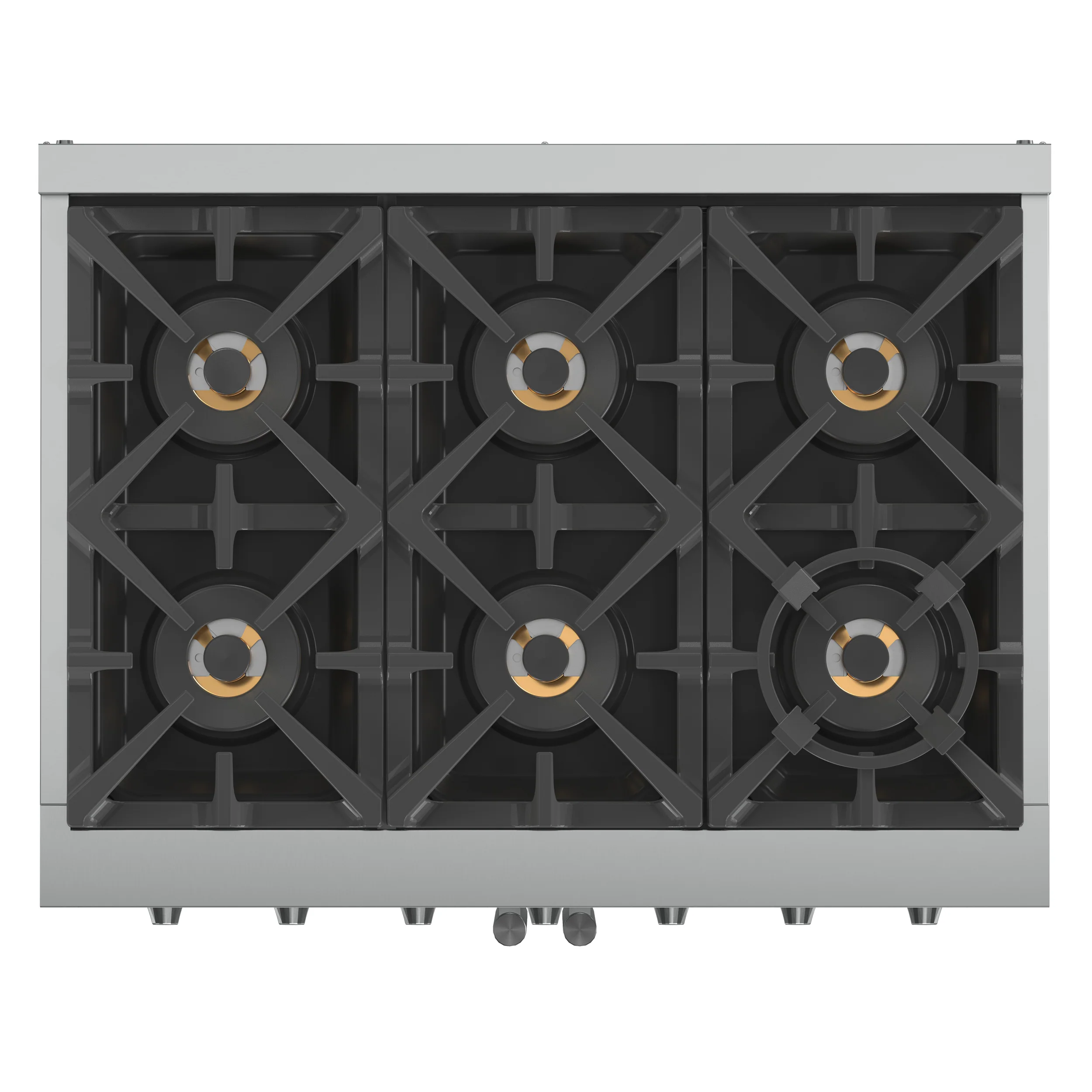 Forno Capriasca 36-Inch Freestanding French Door Gas Range, 6 Burners, Convection Oven, Energy Efficient - Image 5