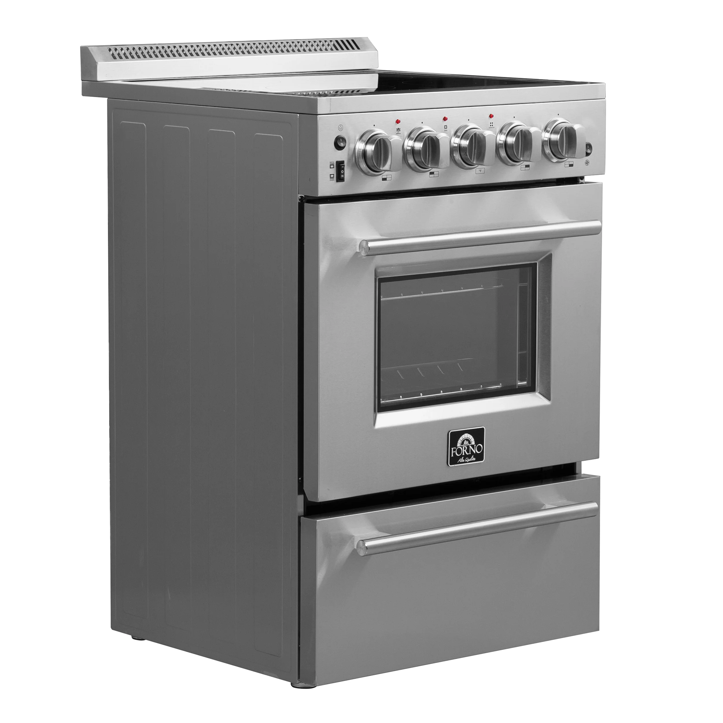 Forno Loiano 24-Inch Freestanding Electric Range, Canada Version, No Rotisserie Function, Plug and Cord Included - Image 5