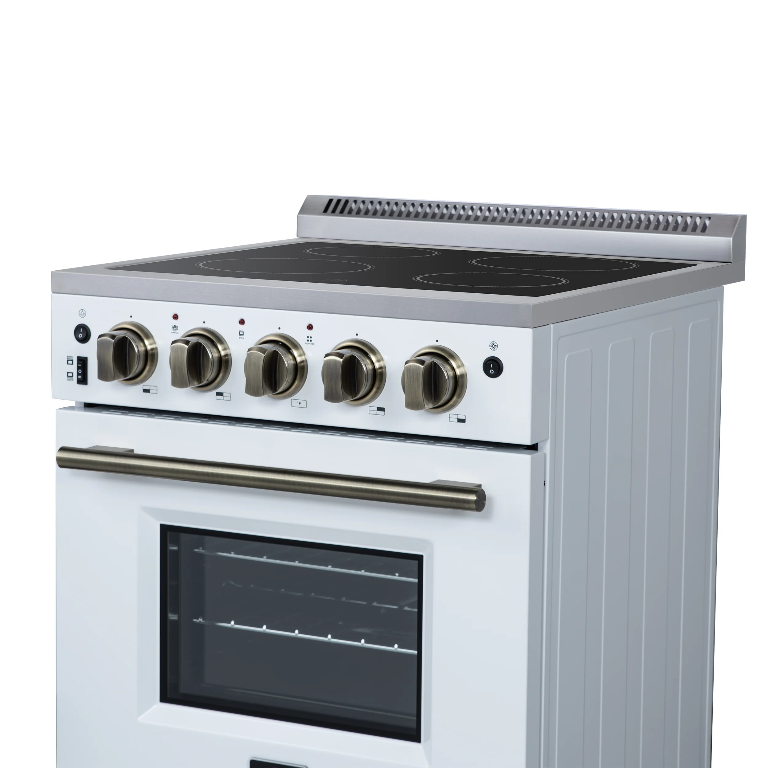 Forno Loiano 24 Inch Freestanding Electric Range in White, Canada Version, Plug and Cord Included - Image 15