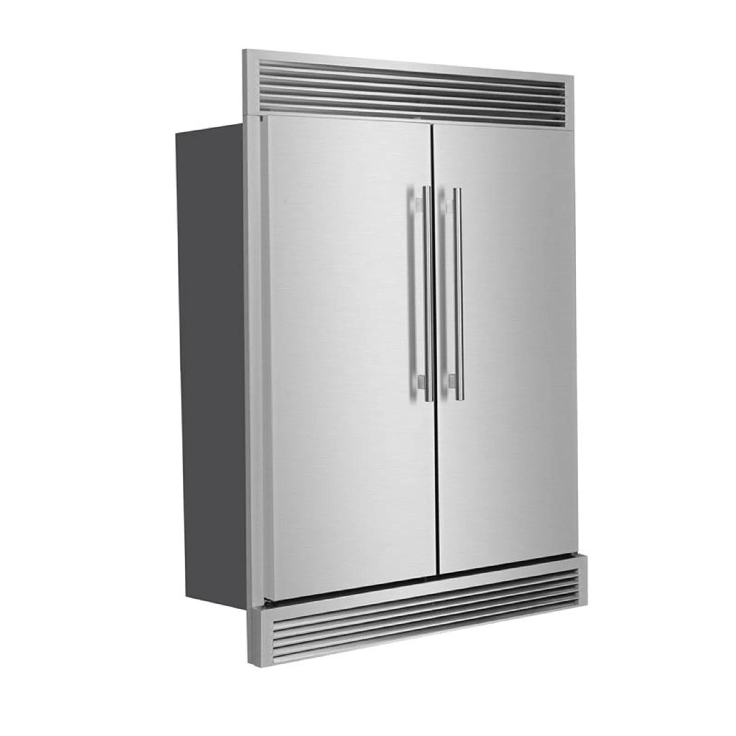 Forno Maderno 2-28-Inch Wide Convertible Refrigerator/Freezer, Decorative Trim, 27.2 cu.ft, 84-Inch High, ENERGY STAR Certified - Image 4