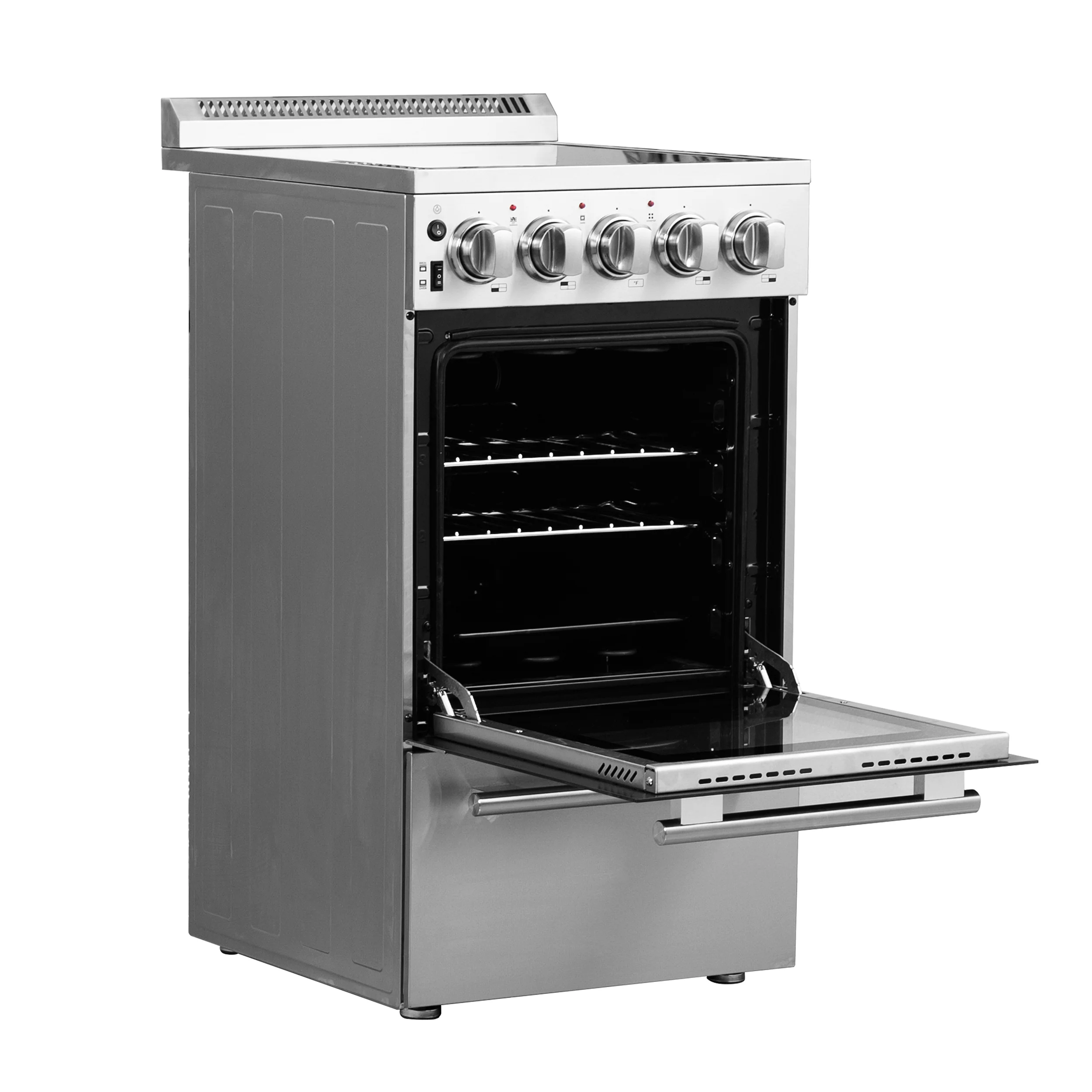 Forno Pallerano 20-Inch Freestanding Electric Range, Canada Version, Plug and Cord Included - Image 7