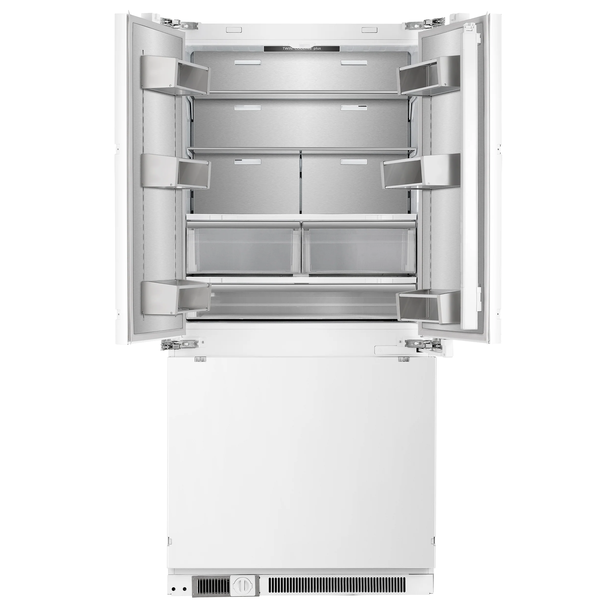 Forno Rivestito Panel Ready Refrigerator, French Door, 36 Inch, Energy Star, Fast Freeze - Image 2