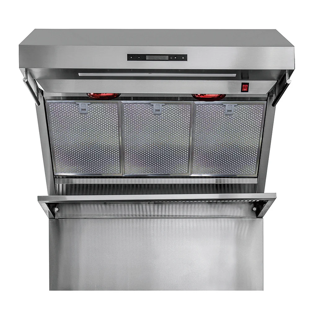 Forno Savona 36-Inch Wall Mount Range Hood, Hybrid Filters, Backsplash Included