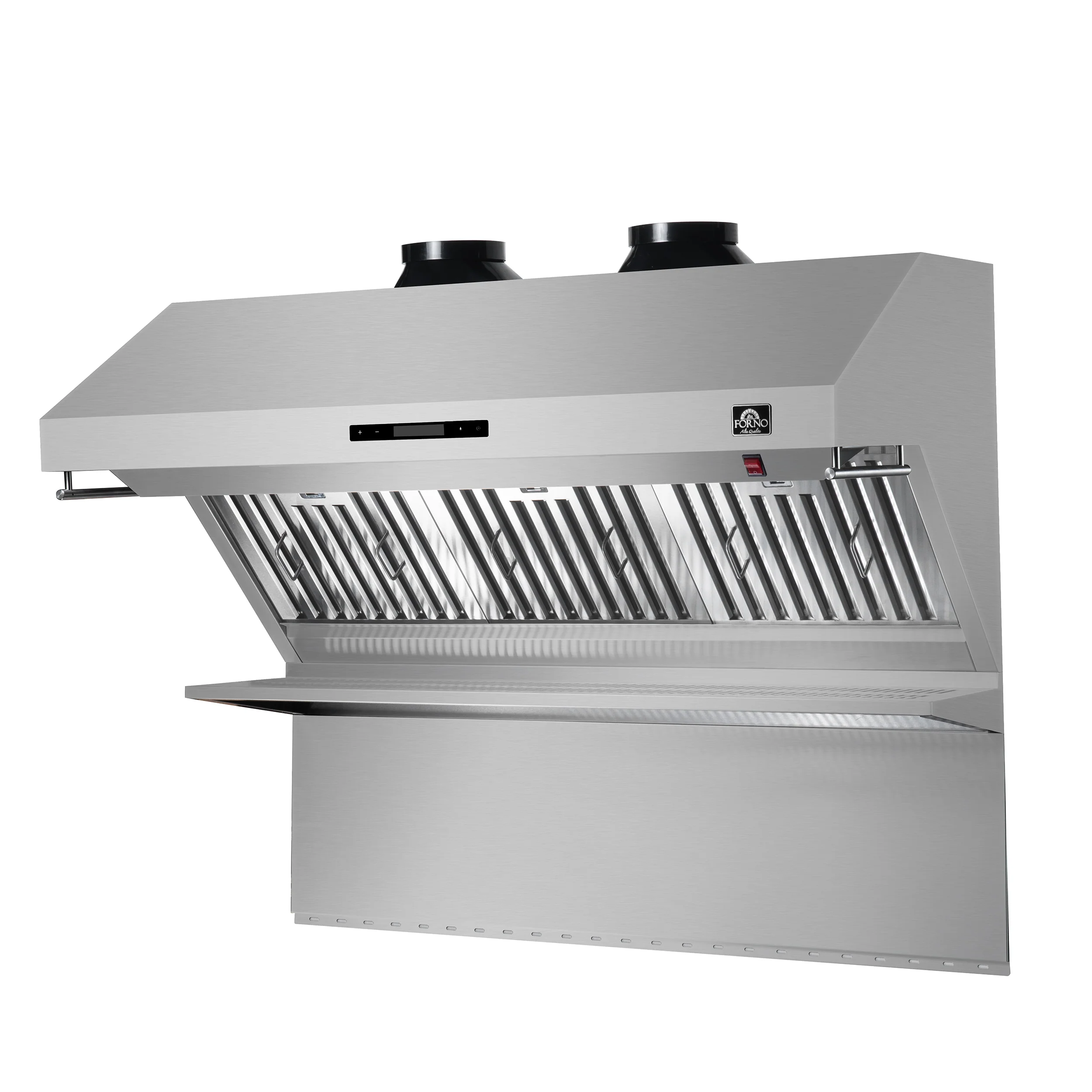 Forno Savona 48-Inch Wall Mount Range Hood, Baffle Filters, Backsplash Included - Image 3