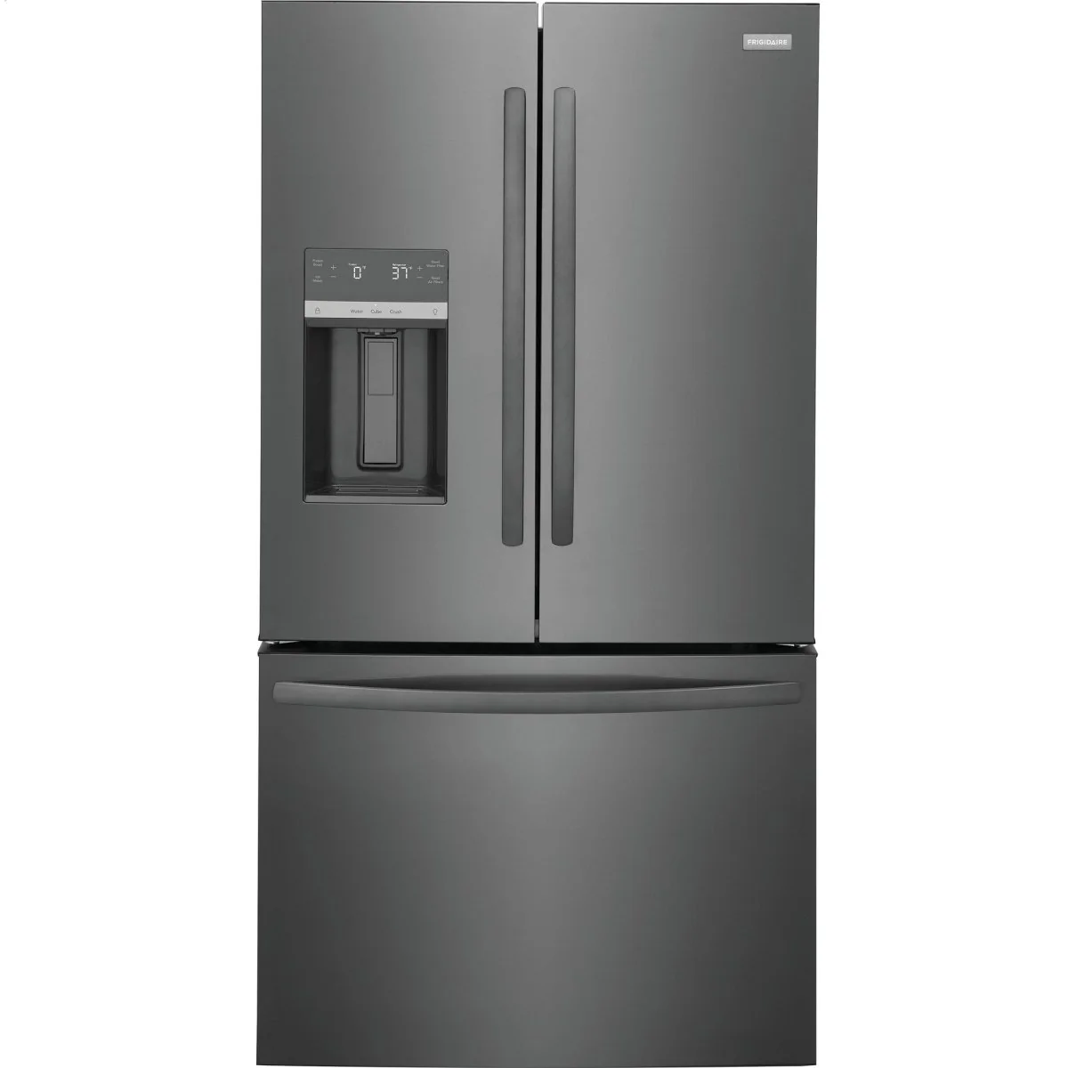 FRFS2823AD - REFRIGERATORS - Frigidaire - French 3-Door - Black Stainless - Open Box