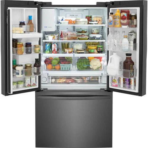 FRFS2823AD - REFRIGERATORS - Frigidaire - French 3-Door - Black Stainless - Open Box - Image 11