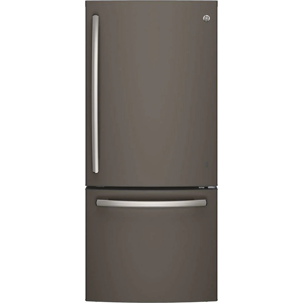 GDE21DMKES - REFRIGERATORS - GE - Bottom Freezer - Slate Grey - Open Box - Image 5