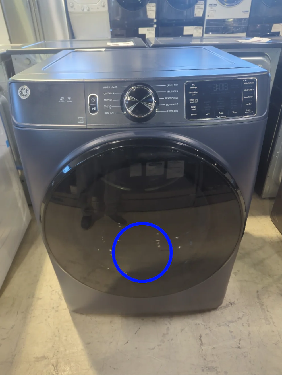 GFD55ESMRRS - DRYERS - GE - Electric - Sapphire Blue - Open Box - Image 2