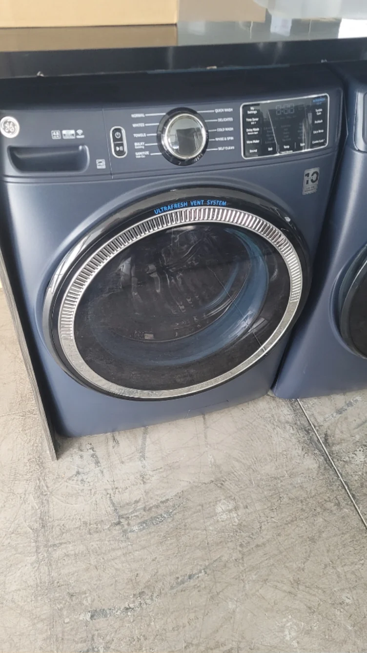 GFW550SPRRS - WASHERS - GE - Front Loading - Sapphire Blue - Open Box - Image 2